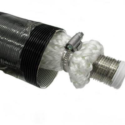 Marine Exhaust System with Integrated Silencer