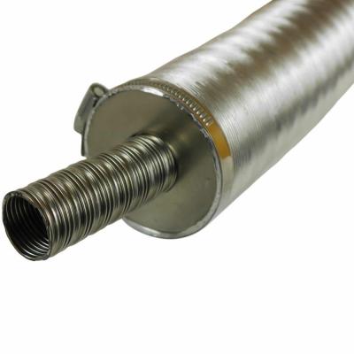 Marine Exhaust System with Integrated Silencer