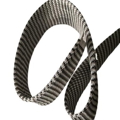 Fiberglass carbon hybrid sleeving for composite structural reinforcement