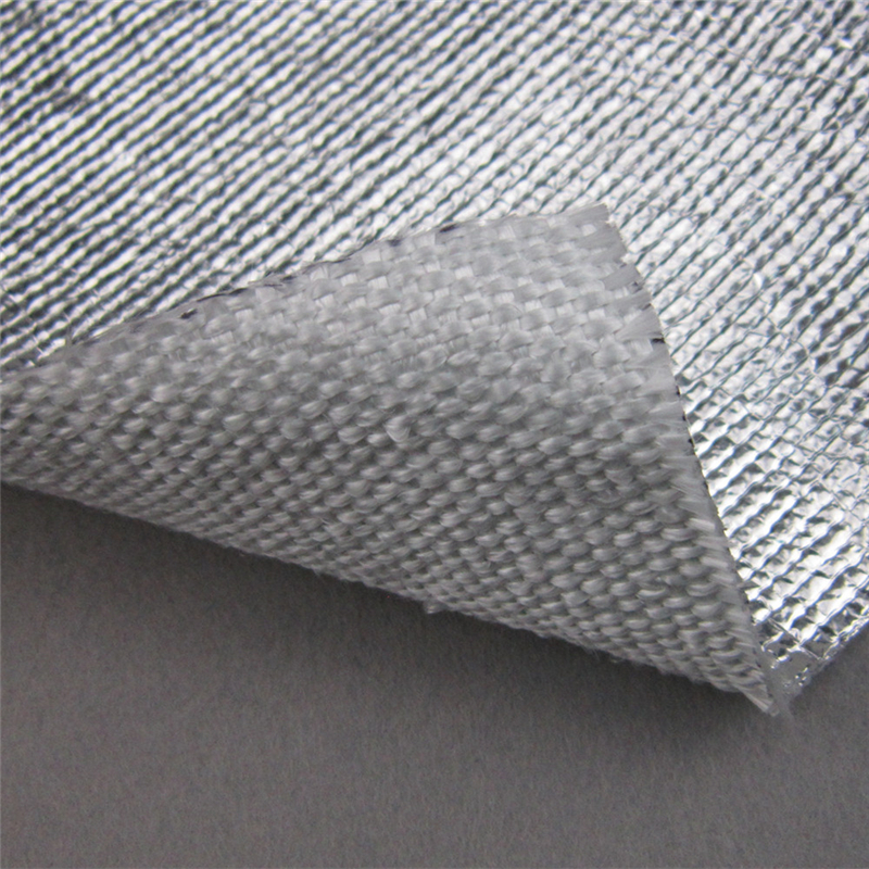 アルミホイルのガラス繊維の布